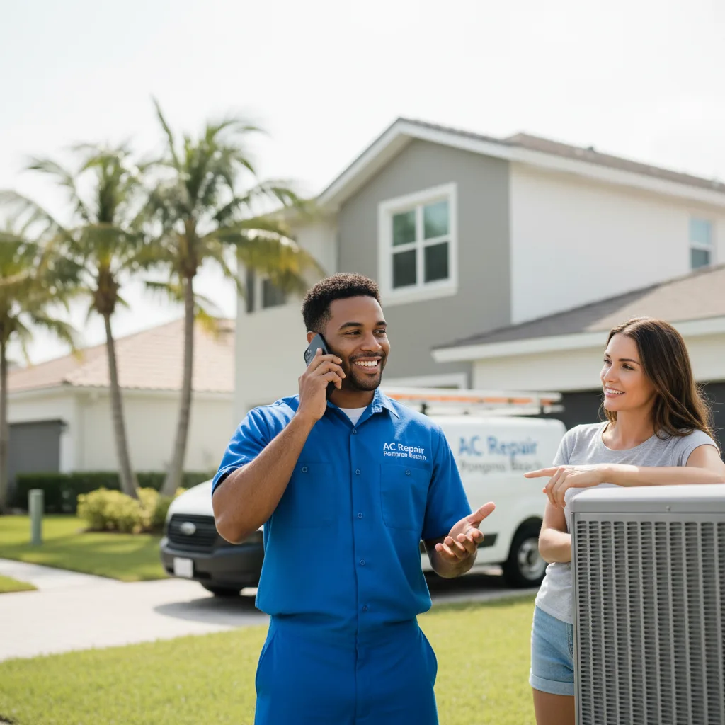 AC Repair Pompano Beach customer support in Livermore Falls